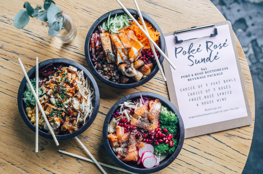 Poké & Rosé Mother’s Day